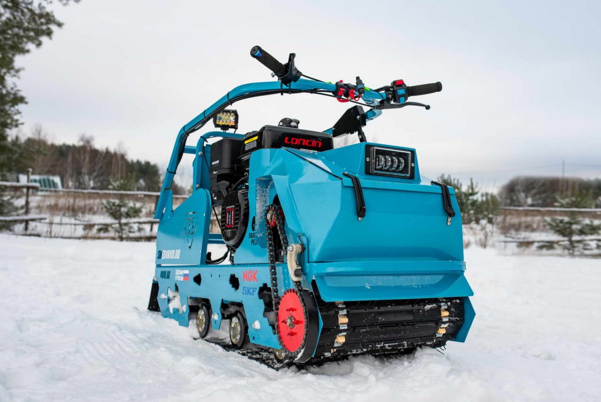 Мотобуксировщик Бурлак Таежник